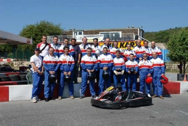 Karting competition between colleagues 